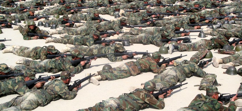 Afghan Security Forces training, KMTC, 2009