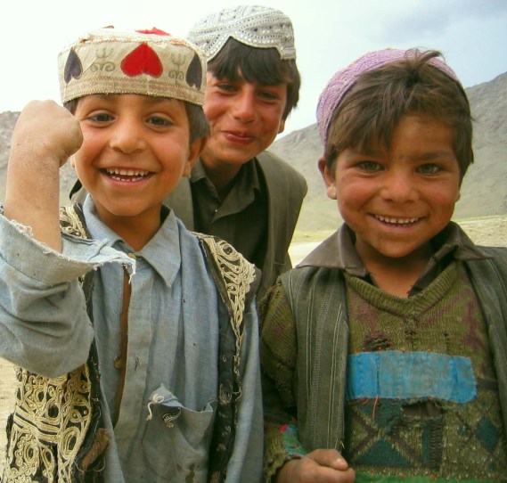 Kutchi children, Afghanistan