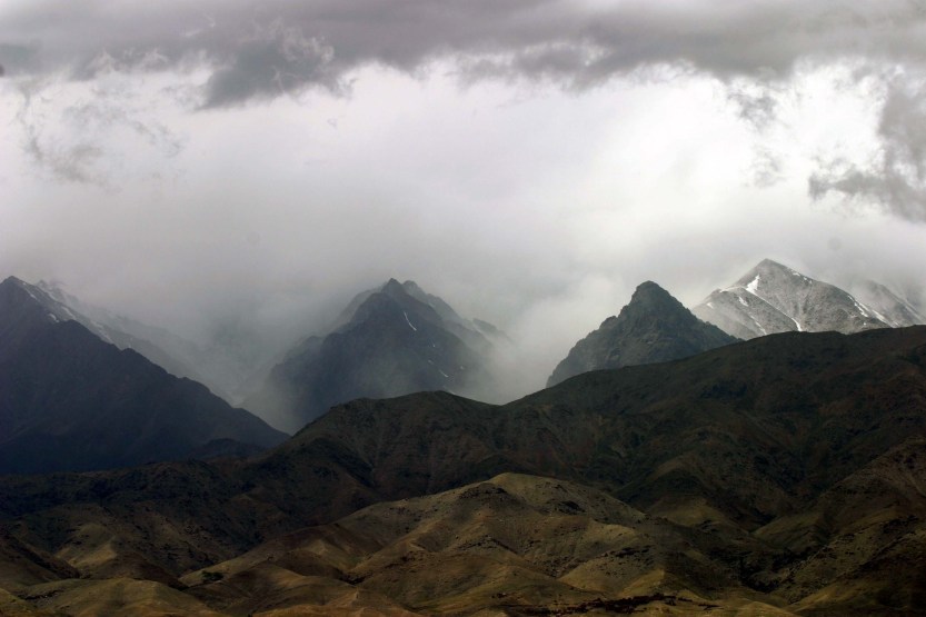 Mountain storm, Kapisa Province