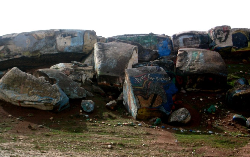 A Kurdish message. Northern Iraq. 04