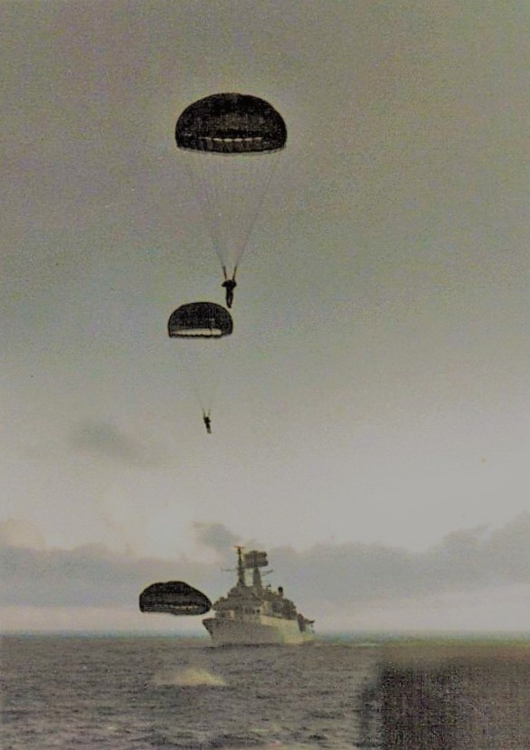 para desent Falklands War